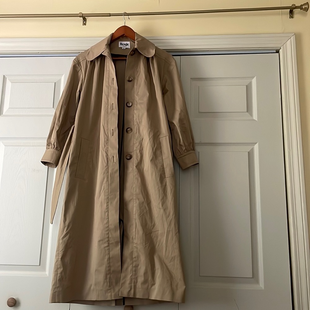 Rouje Tan Trench Coat